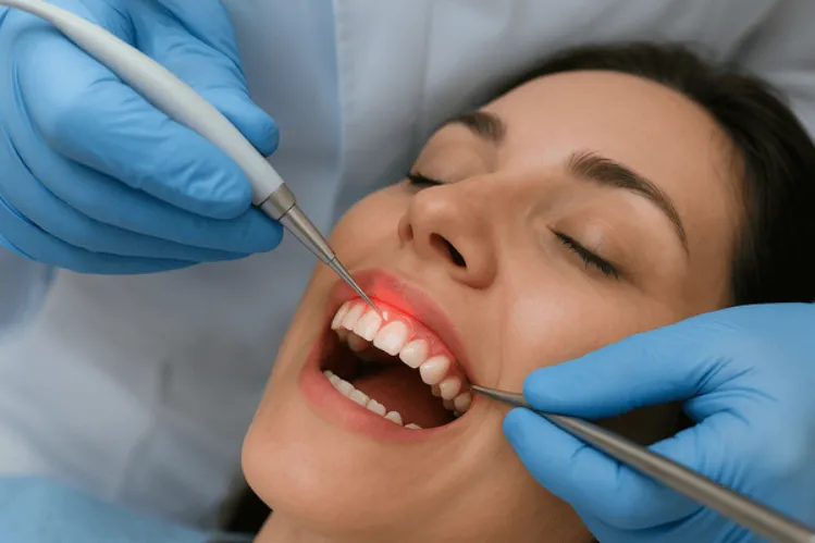 Chirurgie gingivale au laser